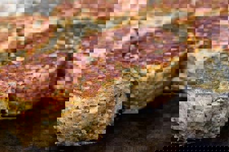 Igelstachelbart mit Pilzknödel